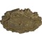 Ekena Millwork Plymouth Ceiling Medallion (Canopies up to 1 5/8"), 16 3/4"OD x 1 3/8"P, Mississippi Mud Crackle CM16PLMMC - alternate 3